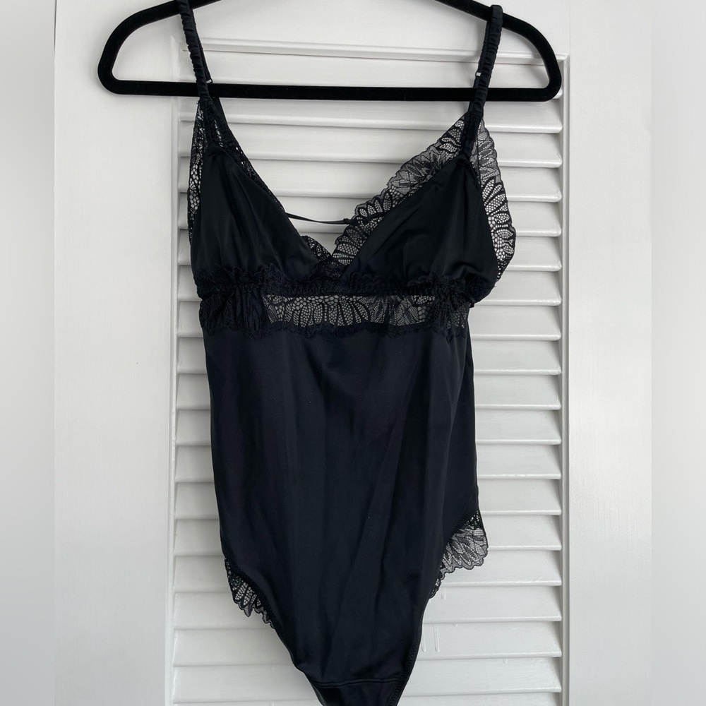 Abercrombie and Fitch black Lace Bodysuit